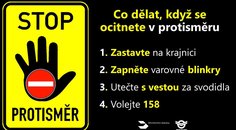 Nové výstražné značky upozorní na protisměr